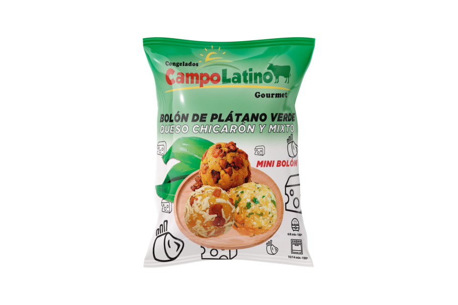 Bolones de plátano (verde)