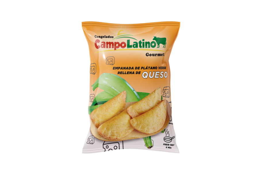 Empanada de plátano rellena de queso Empanada de plátano rellena de queso